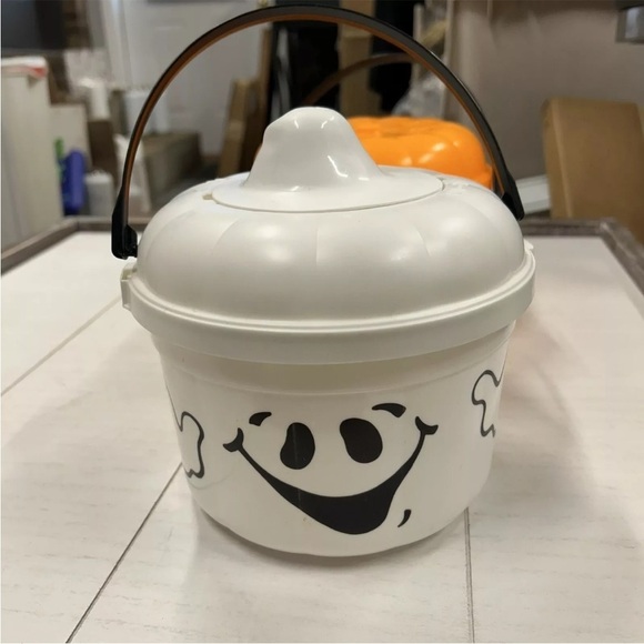 McDonalds Halloween Pail Boo Buckets Vintage 1986 LOT OF 8 Pumpkin, Witch, Ghost - Picture 8 of 16